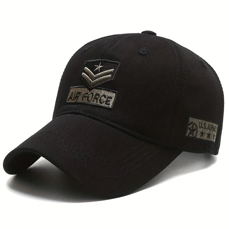 Unisex AIR FORCE Arrow Embroidery Baseball Caps Spring and Autumn Outdoor Adjustable Casual Hats Hip Hop Hat Sunscreen Hat