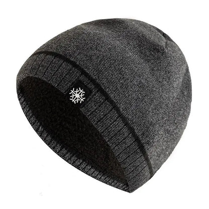 Hot Sale Winter Hats Outdoor Men Warm Ski Beanie Cap Casual Snow Label Decor Winter Luxury Knitted Hats