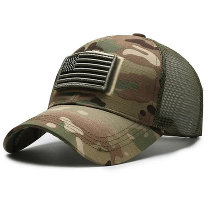 Unisex Mesh Baseball Cap – Breathable Embroidered Outdoor Summer Sun Hat