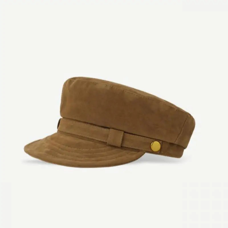 Autumn Winter Hats For Women Men Unisex Vintage Military Cap Suede Painter Hat Retro Simple Beret Female New Casual